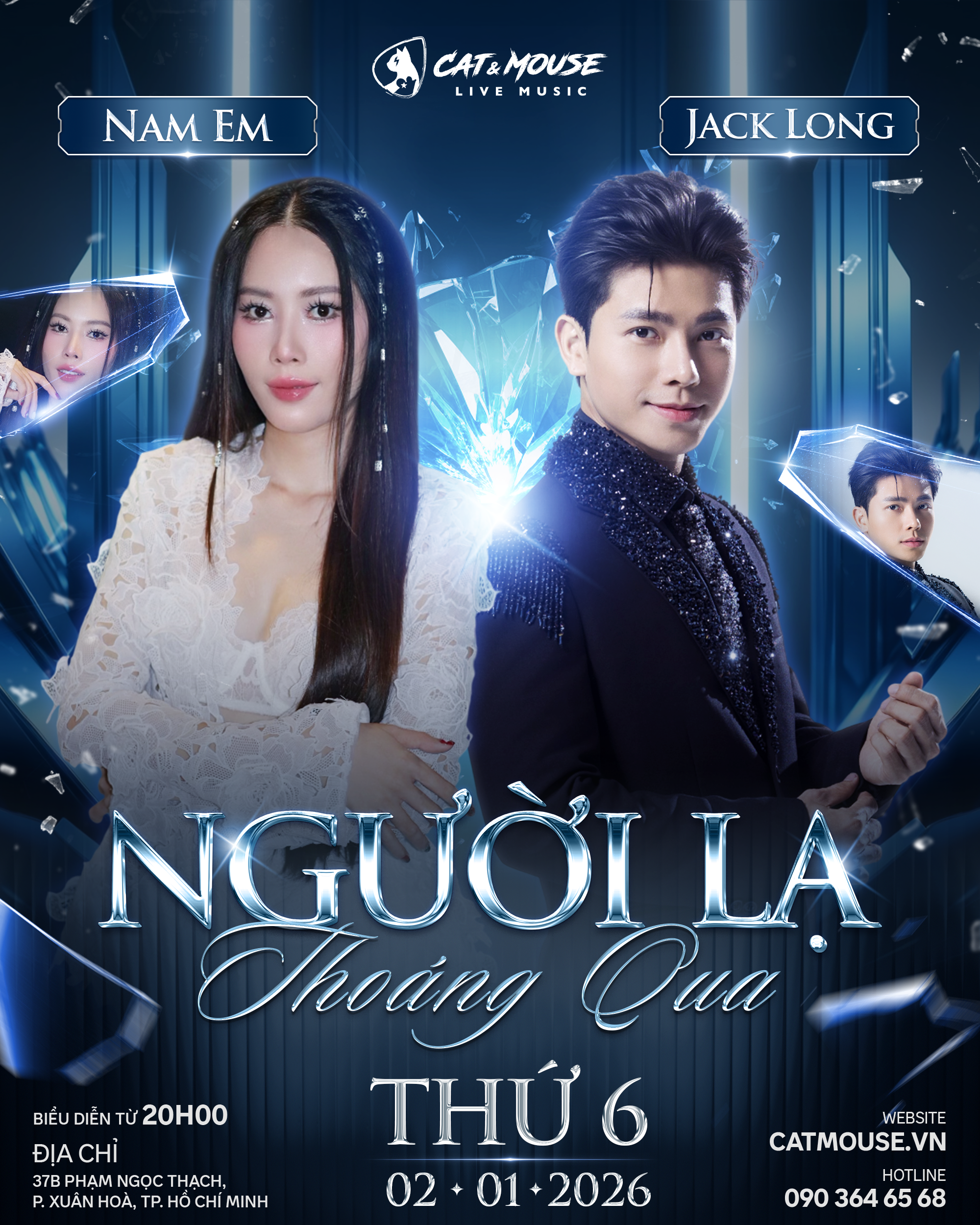 [CAT&MOUSE] CA SĨ NAM EM + CA SĨ JACK LONG